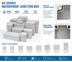injection molded enclosure